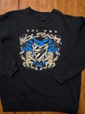 Vintage 331 TRS Wolfpack US Air Force Military Training Squadron Crewneck Sweats